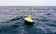 Anchored buoy